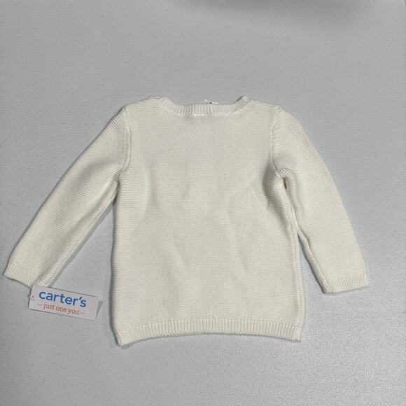 Baby Girls 18M Sweater, Socks, Leggings Carters Place Fruit of the loom White Bl - Picture 4 of 9